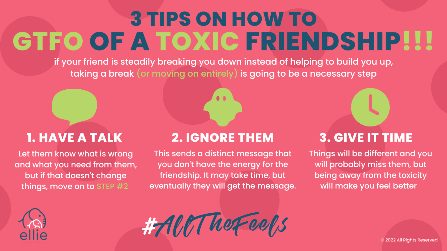 Signs Of A Toxic Friend And One Sided Friendships Ellie Mental Health 