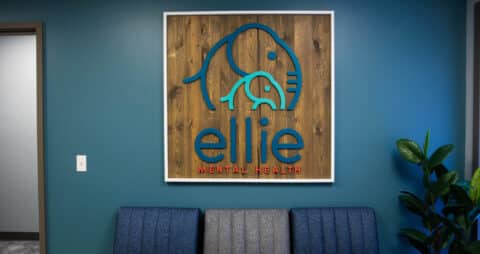 Ellie Mental Health South Tulsa, OK Clinic Sign
