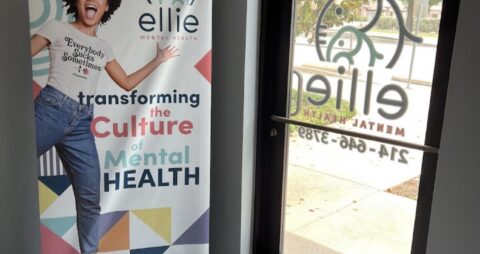 Ellie Mental Health Rockwall, TX Building Door