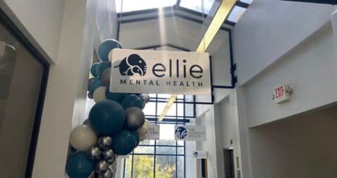 Ellie Mental Health San Dimas, CA Clinic Lobby Sign