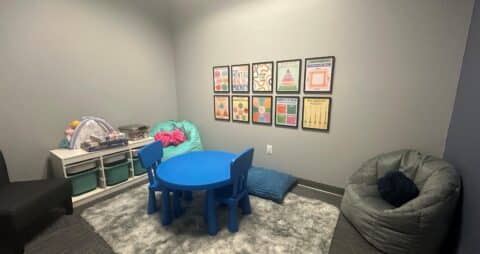 Ellie Mental Health Melbourne Suntree, FL Clinic Play Therapy Room