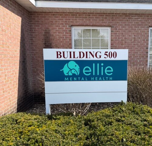 Ellie Mental Health Clifton Park, NY Clinic Building Sign