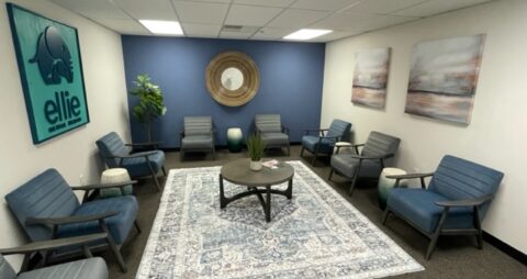 Ellie Mental Health Woburn, MA Clinic Lobby