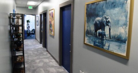 Ellie Mental Health Monrovia, CA Clinic Hallway