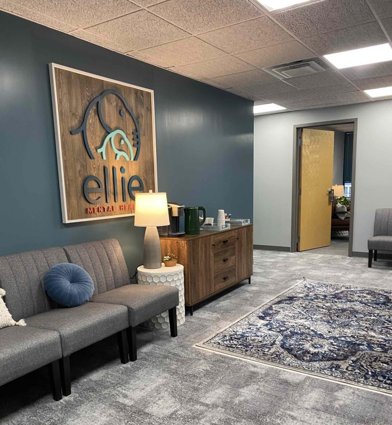 Ellie Mental Health Newton, MA Clinic Lobby
